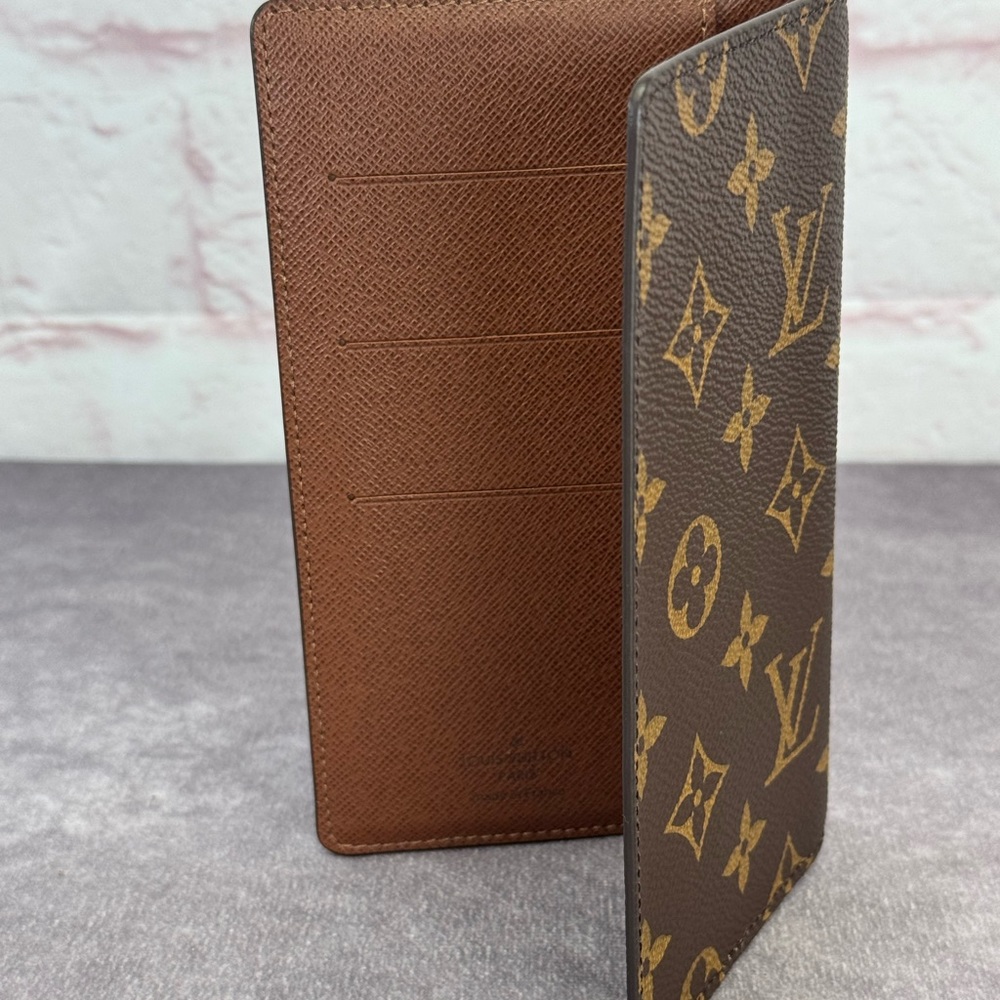 Louis Vuitton Monogram Canvas Card Organizer Checkbook Wallet - Picture 5 of 13